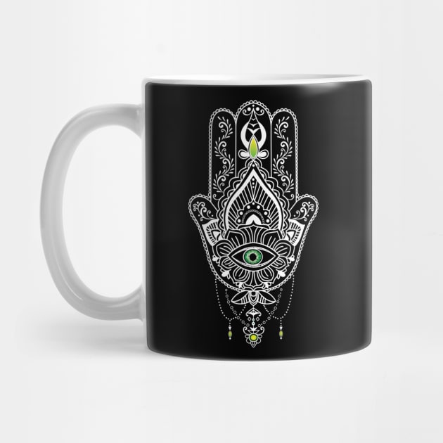 Hamsa Hand- protection against Evil Eye by FK-UK